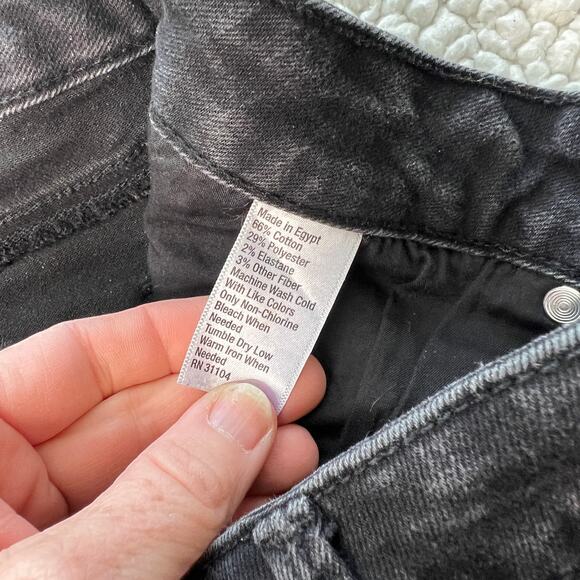 Crown and Ivey Skinny Black Jeans 10 R - Picture 5 of 8